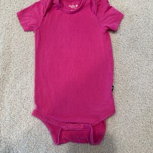 Kyte BABY Pink Bodysuit One Piece Soft Knit